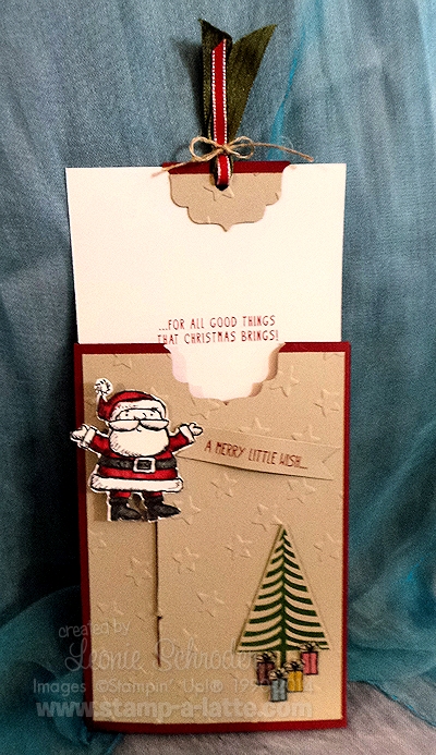 SantaPocketSliderCardopen