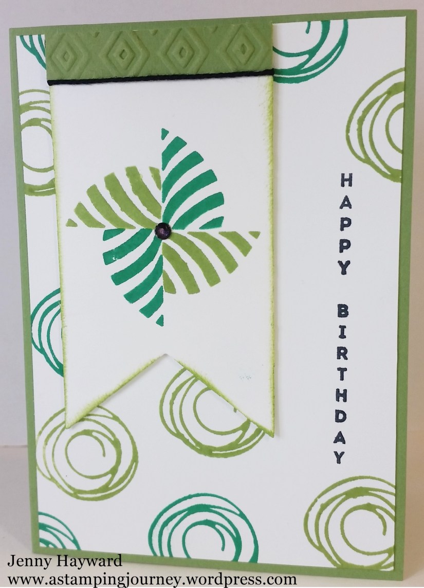 Wild Wasabi Swirly Pinwheel