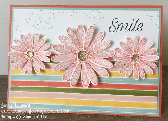 Stampin' Up! Daisy Lane Smile card