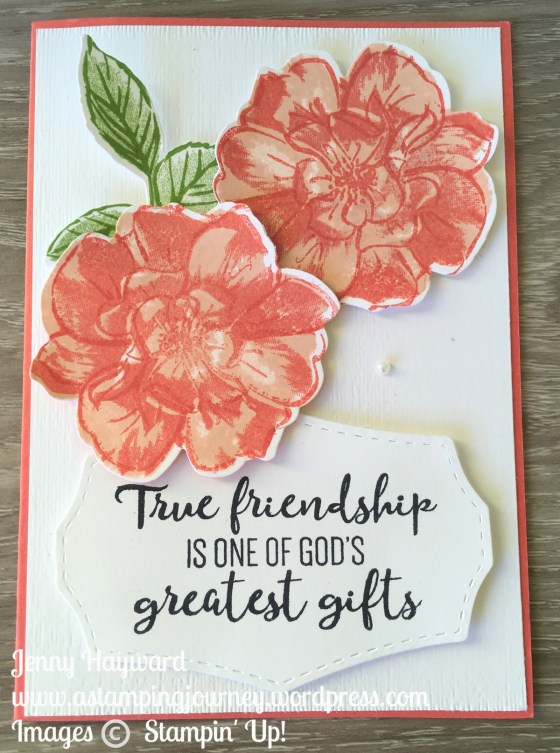 Stampin' Up! To A Wild Rose