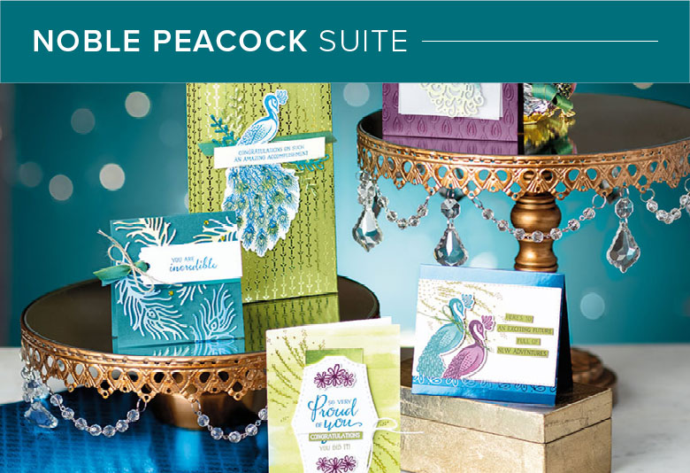 Stampin' Up! Noble Peacock Suite