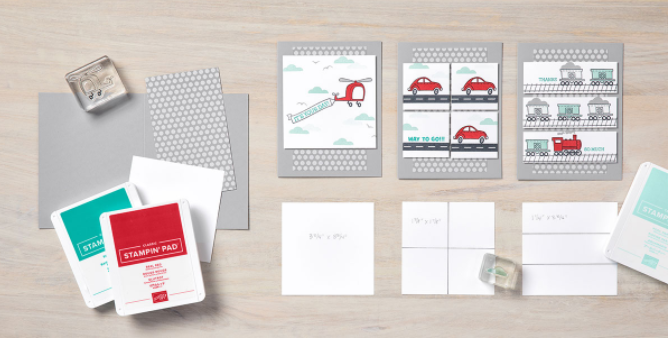 Stampin' Up! Moving Along stamp set