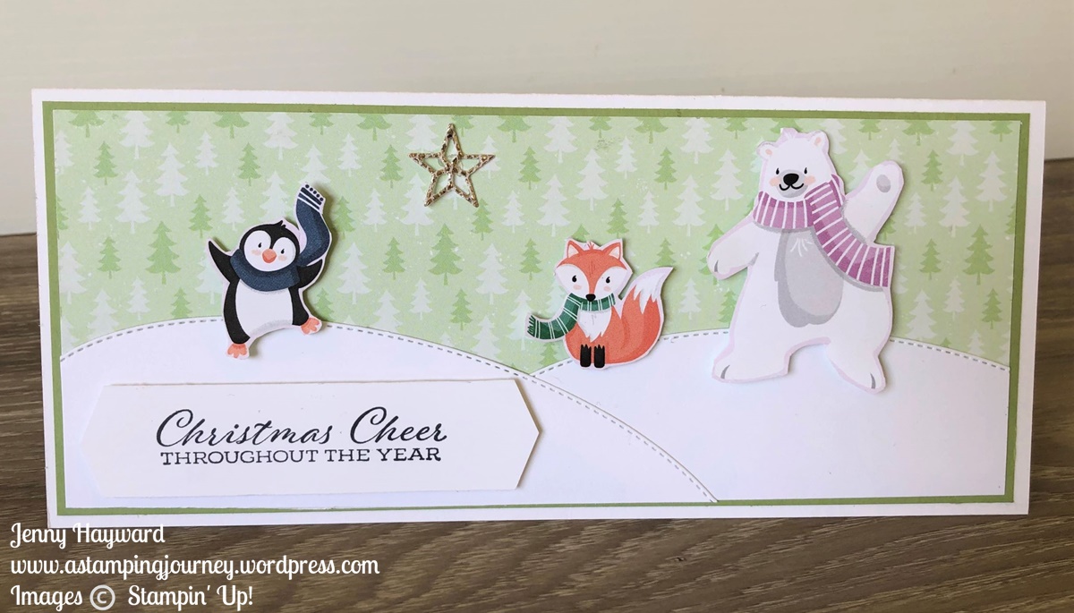 PENGUIN PLAYMATES SLIMLINE CARD! – A Stamping Journey