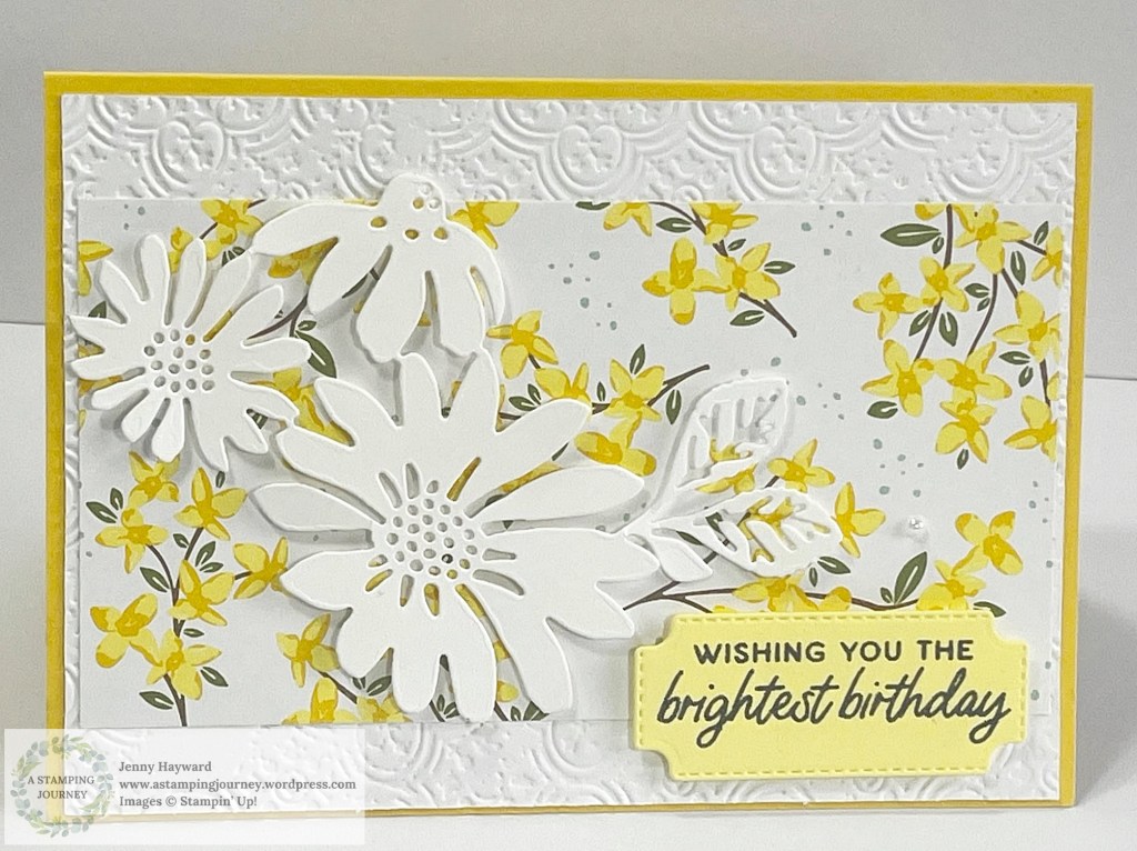 Stampin' Up! Cheerful Daisies Card
